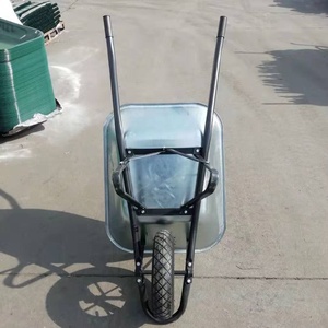 <span class=keywords><strong>Brouette</strong></span> <span class=keywords><strong>galvanisée</strong></span> WB6400 Produit durable et résistant aux intempéries pour une utilisation pratique en extérieur - Product Image 4