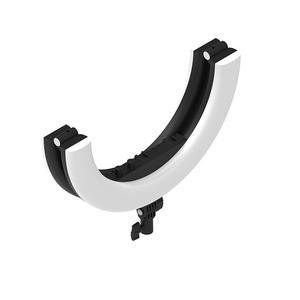 Anneau <span class=keywords><strong>lumineux</strong></span> pliable de maquillage <span class=keywords><strong>pour</strong></span> femmes, lumière annulaire avec trépied, support de téléphone, <span class=keywords><strong>pour</strong></span> Selfie, Portable, 18 pouces - Product Image 2