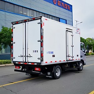 Foton Auman 4x2 Large-capacity Refrigerated Truck Used for Transporting Meat Seafood and Frozen Goods - Product Image 5
