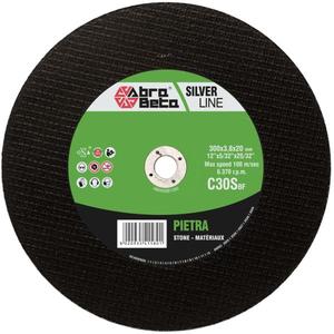 ABRA BETA - AB000581302 C30S-Discos de corte para piedra 100 m/seg en el centro de la superficie (paquete múltiple) CUCHILLAS Y DISCOS DE CORTE - Product Image 1