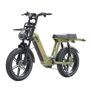 QMWHEEL Ebike Electric Bike D50 250W 48V 18.2AH Dual Disc Brake Dual Suspension 20Inch 50km Mileage Fatbike Electric <b>Bicycle</b> - Product Image 2