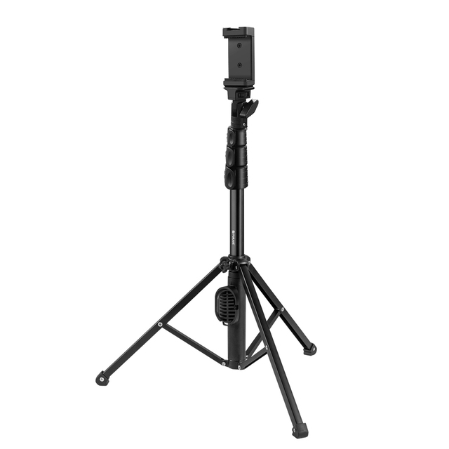 High Quality PULUZ Selfie Stick Tripod With Remote Control for Mobile Phone Action Camera Vlogging Holder