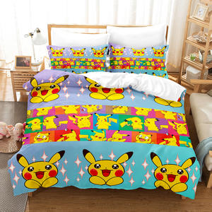 High Quality Custom Printing Cartoon Quilt Duvet Cover Bed Sheets <b>Pillow</b> Case 3pcs 4pcs Kids Toddlers Boys Bedding Sets - Product Image 6