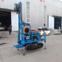Foreuse rotative diesel pour puits d'eau, composants essentiels incluant moteur et alternateur, à vendre