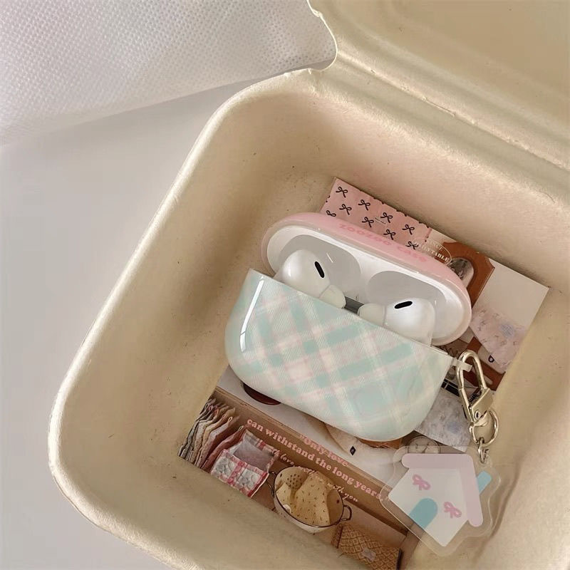 Pink and green pendant