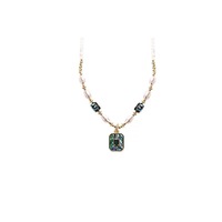Collier Pendentif Perle d'Eau Douce et Nacre, Perles de Coquille d'Ormeau Naturel, Ras du Cou Populaire, Luxe Léger, Niche Haut de Gamme