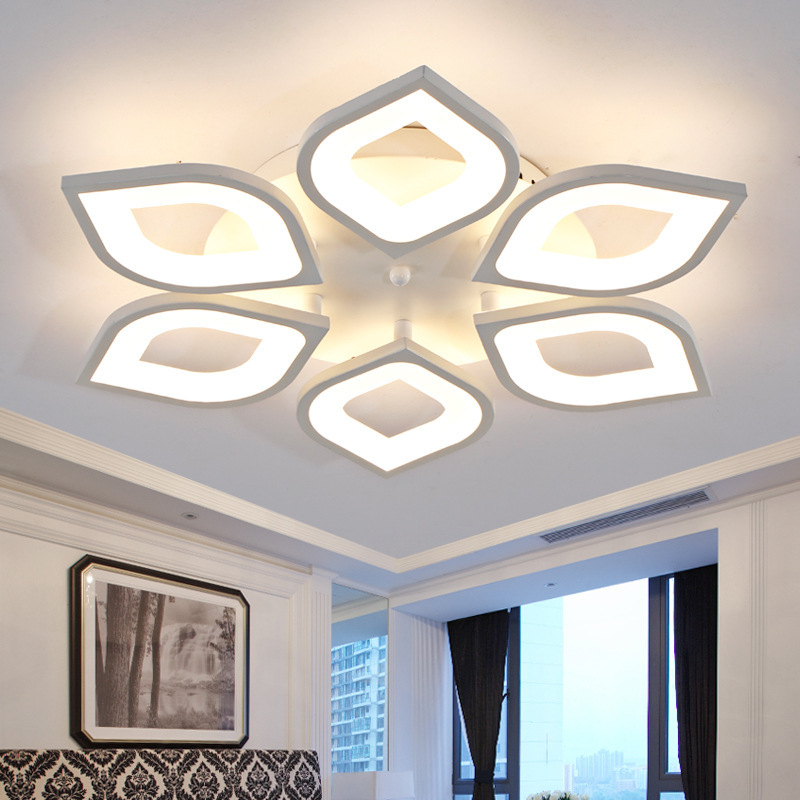 Residential Pop Indoor Flush Mounted Dimmable Nordic Decorative Acrylic Kitchen Living Room Bedroom Ceiling Led Light Modern · image 3
