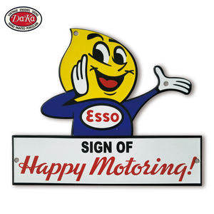 <span class=keywords><strong>Vintage</strong></span> Discount Husky Hi Power Orange Dog voiture essence moteur huile société meilleure vente <span class=keywords><strong>en</strong></span> gros émail <span class=keywords><strong>porcelaine</strong></span> signes - Product Image 2