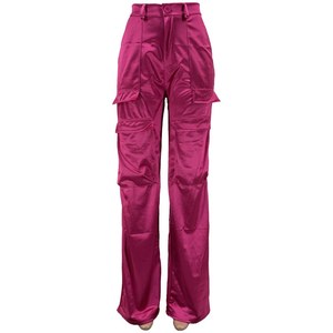 Y307046 <span class=keywords><strong>pantaloni</strong></span> larghi a vita alta con cerniera multitasche da <span class=keywords><strong>donna</strong></span> Cool Girls <span class=keywords><strong>pantaloni</strong></span> <span class=keywords><strong>Cargo</strong></span> a gamba dritta - Product Image 5