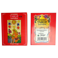 MZF Cartas de Tarot de Oráculo con Impresión Personalizada de Alta Calidad, Lámina de Oro, Bordes Dorados, Salud Mental, Atención Plena, Afirmación Positiva