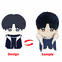 Porte-clés en peluche personnalisé par le fabricant, jouet doux pour bébé, animal en peluche, poupée en peluche Kpop personnalisée