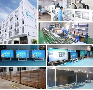 Hdfocus OEM ODM kỹ thuật số bảng 4k hiển thị 65 75 86 inch tương tác phẳng đa màn hình cảm ứng thông minh Bảng Giá - Product Image 6