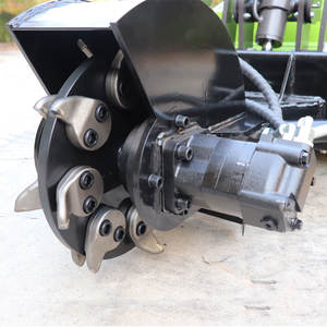 <span class=keywords><strong>Broyeur</strong></span> de souches hydraulique pour mini-chargeuse compacte, déchiqueteuse forestière, débroussailleuse, tondeuse à gazon - Product Image 4