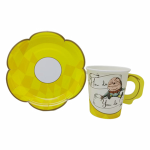 High Quality Paper Coffee Tea Cup Single <b>Wall</b> 5oz 6oz 7oz 8oz 9oz Factory Price Disposable Paper Cups With Attached Handle - Product Image 3