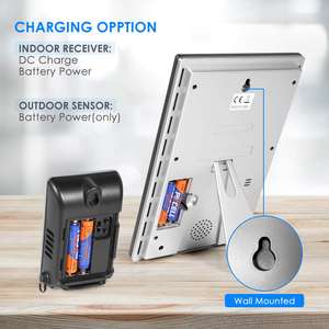 Multifunctionele Weerstation Kleur Display Draadloze Weerstation Met Temperatuur Alert Functie - Product Image 3