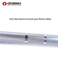 Barre de musculation Crossmax, haltérophilie, compétition professionnelle, grande puissance