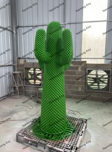 Art nouveau design fait à la main en résine artisanat intérieur extérieur accessoires de décoration artificielle grandeur nature en fibre de verre <span class=keywords><strong>Cactus</strong></span> Statues - Product Image 6