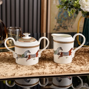 Wholesale Hot Selling European Style Ceramic Tableware Series Bone China Tableware <b>for</b> Home Use - Product Image 2