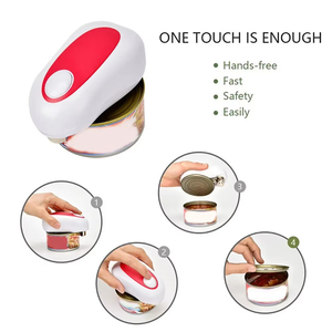 Abrelatas, abridor de frascos, utensilios útiles, fácil de abrir, abridor automático de seguridad de alta potencia, herramientas de cocina - Product Image 1