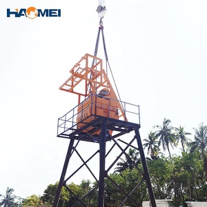 เครื่องผสมคอนกรีตกลางเพลาคู่750 1600L 30ปีปั๊มเครื่องยนต์37kW ประสิทธิภาพสูง - Product Image 5