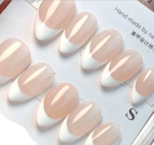 <span class=keywords><strong>Faux</strong></span> <span class=keywords><strong>ongles</strong></span> français roses faits à la main en acrylique ABS à presser <span class=keywords><strong>ongles</strong></span> artificiels <span class=keywords><strong>prix</strong></span> <span class=keywords><strong>de</strong></span> gros pour l'application du doigt - Product Image 6