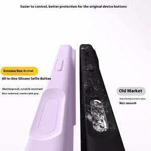 La custodia All-in-One in Silicone liquido IPhone17promax per <span class=keywords><strong>iPhone</strong></span> 16pro include la presa del telefono e il pulsante della fotocamera supporta la ricarica del magnete - Product Image 4