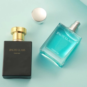 30ml 50ml <strong>100ml</strong> Luxury Empty Spray Black Dark Glass Perfume <strong>Bottles</strong> for Men 50 ml <strong>With</strong> Gold <strong>Lid</strong> - Product Image 3