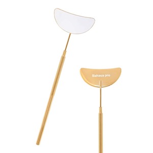 Stainless Steel Lash Extension <b>Mirror</b> Wholesale Handheld Lash <b>Mirror</b> Custom Design Eyelash Shaped <b>Mirror</b> by Bahasa Pro - Product Image 1