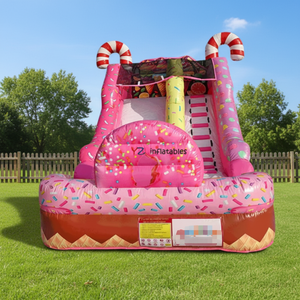 <span class=keywords><strong>Castillo</strong></span> Inflable <span class=keywords><strong>con</strong></span> Tobogán en Forma de Caramelo, Comercial, para Niños, Combo de <span class=keywords><strong>Castillo</strong></span> Inflable <span class=keywords><strong>con</strong></span> Tobogán para Fiestas y Eventos de <span class=keywords><strong>Alquiler</strong></span> - Product Image 1