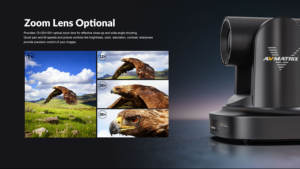 EAGLE P12A/20A/30A Yapay Zeka Destekli Otomatik Takipli PTZ Kamera, 2160P 60fps, 20X/30X Optik Zoom, Ticari Güvenlik ve Gözetim için - Product Image 3