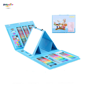 Juego de Arte de arte profesional de 176 piezas para niños, tablero de dibujo seguro de varios colores para uso escolar, caja de <span class=keywords><strong>color</strong></span> incluida - Product Image 4