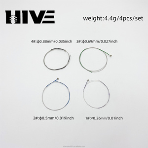 Cung cấp trực tiếp <span class=keywords><strong>Violin</strong></span> <span class=keywords><strong>Strings</strong></span> - 4/4 màu looped Nhôm-magiê hợp kim <span class=keywords><strong>Violin</strong></span> <span class=keywords><strong>Strings</strong></span> cho violon - Product Image 2