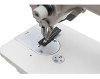 Machine à coudre industrielle à double aiguille, à plat, à commande numérique, haute vitesse, pour cuir, modèle 0303DFH.