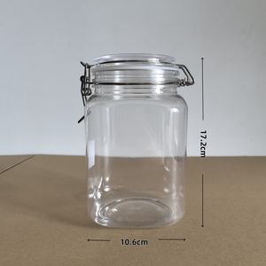 ภาชนะพลาสติกเปล่าแบบสุญญากาศสำหรับทำจากสเตนเลสสตีลมีล็อคแบบสแนปล็อกสำหรับหมูฝานน้ำผึ้งหม้อซีลถั่วสำหรับห้องครัว - Product Image 2