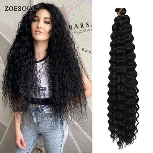 Trendy Wholesale freetress deep twist bulk hair crochet braids For Confident  Styles 
