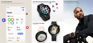 Reloj Inteligente OnePlus Watch 3 de 43 mm, Nuevo, de Acero Inoxidable, Compatible con <span class=keywords><strong>Wear</strong></span> <span class=keywords><strong>OS</strong></span>, NFC, Play Store, IP68, 5ATM, Deportivo y Elegante - Product Image 3