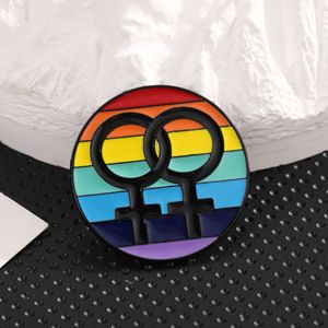 Broches de Corazón Coloridos con Diseño de Arcoíris, Sin Níquel, con Resina Epoxi, para Ropa y Accesorios, Primavera 2025 - Product Image 2