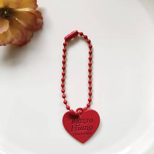 Snoep Kleur Letter Love Heart Hanger Kralen Tas Bedels Met Bal Ketting Tas Sleutel Onderscheidende Diy Accessoires - Product Image 6