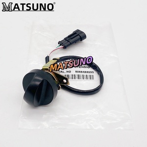 8088488695 interruptor de perilla de Dial de Motor de acelerador pieza de maquinaria de construcción de 3 pines Universal <span class=keywords><strong>Swe</strong></span> para excavadora Sunward - Product Image 6