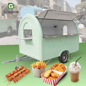Cheap Mobile Street Coffee Trailer <b>Small</b> Hotdog Donut Vend Carnival Concession Food Stand Car for Sale - Product Image 1