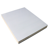 Panneaux/feuilles sandwich isolés en mousse de polyuréthane PU, PUR, PIR, PUF, pour plafond, usine chinoise de mousse de polyuréthane PUR