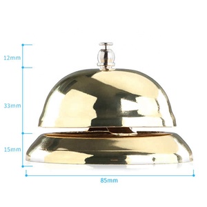 Timbre de Campana para Cocina, Hotel, Mostrador, Recepción, <span class=keywords><strong>Restaurante</strong></span>, 8.5cm, Decoración Navideña, Campana de Gato, Timbre de Servicio, Temporizador - Product Image 4