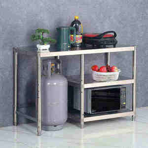Estufa de acero inoxidable, estante de almacenamiento para cocina, estante de almacenamiento para horno, estante para estufa de <span class=keywords><strong>Gas</strong></span> - Product Image 3