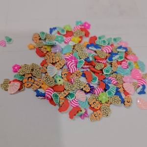 Thời Trang Mới 500G Biển Đại Dương Theo Chủ Đề Polymer Đất Sét Sprinkles 3D Sao Biển Vỏ Conch Embellishments Cho DIY Thủ Công Mỹ Nghệ Móng Tay Trang Trí Nội Thất - Product Image 4
