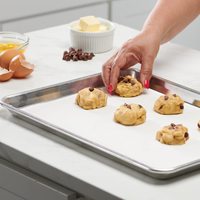 Rouleau de Papier de Cuisson Antidérapant Enduit d'Huile de Silicone Personnalisé en Gros pour Four, avec Entaille Perforée