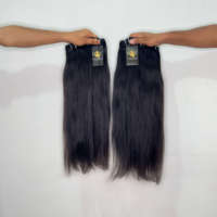 Fournisseurs de cheveux humains bruts indiens de temple, mèches de cheveux humains vierges naturels ondulés et bouclés, alignés aux cuticules, pour tissage