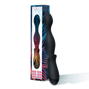 Vendita calda vibrante anale con perline <span class=keywords><strong>Plug</strong></span>-Silicone flessibile 10 modalità di vibrazione Design Design <span class=keywords><strong>Plug</strong></span> anale vibrante a perles anales - Product Image 1