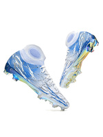 Chaussures de football avancées FG à col montant style chaussette, axées sur la vitesse, pour herbe naturelle, pour hommes et jeunes, prix de gros