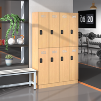 Cartmay Gym Sport Center Casiers intelligents Empreinte digitale Mot de passe Serrure RFID Casier Cabinet