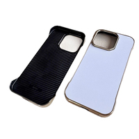 Coque de téléphone vierge pour sublimation, à personnaliser, avec rainures, anti-traces de doigts, en matériau résistant à l'usure, disponible pour plusieurs modèles